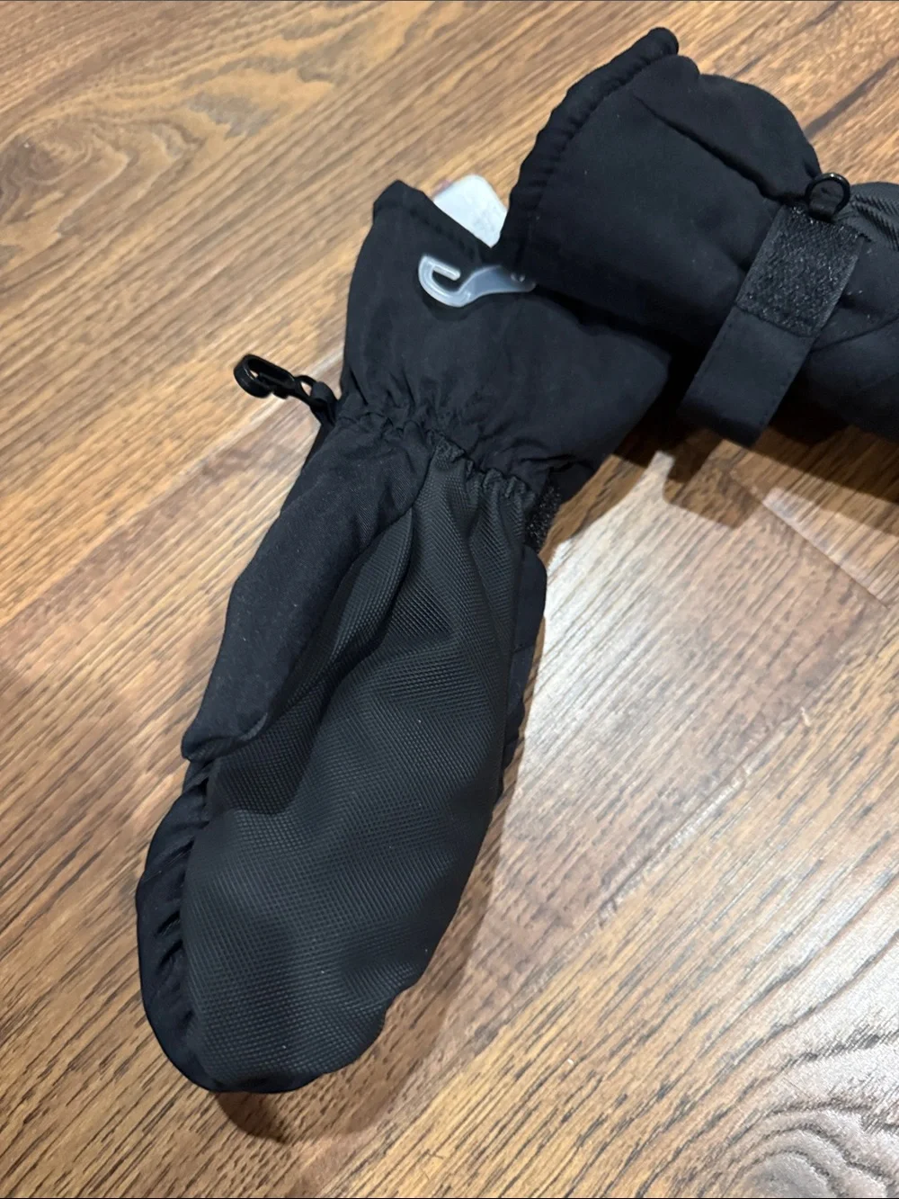 New Black Insulated Winter Mittens